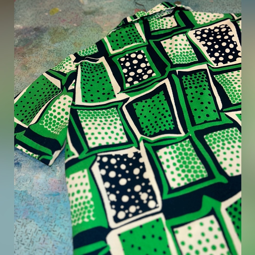 70s Funky Button Down - image 4